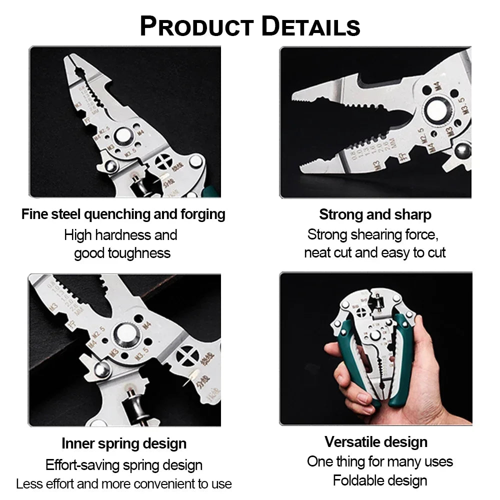 VELRIK FoldGrip 4-in-1 foldable wire stripper — photo 5