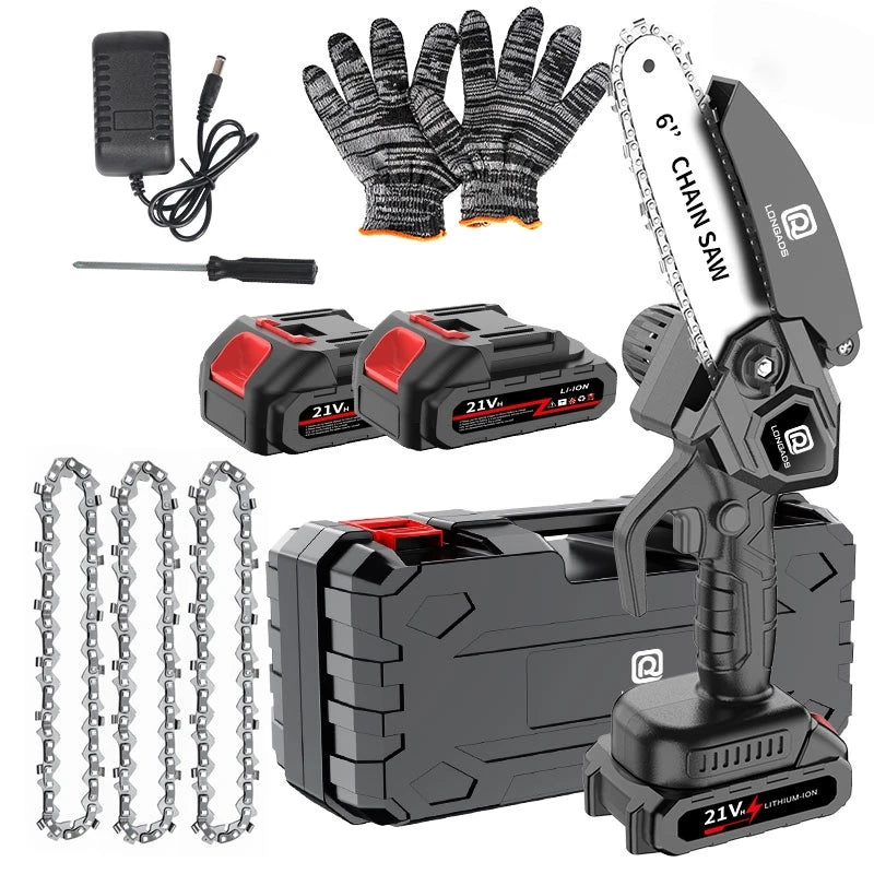 VELRIK TrimSaw 6-inch cordless mini chainsaw — photo 2