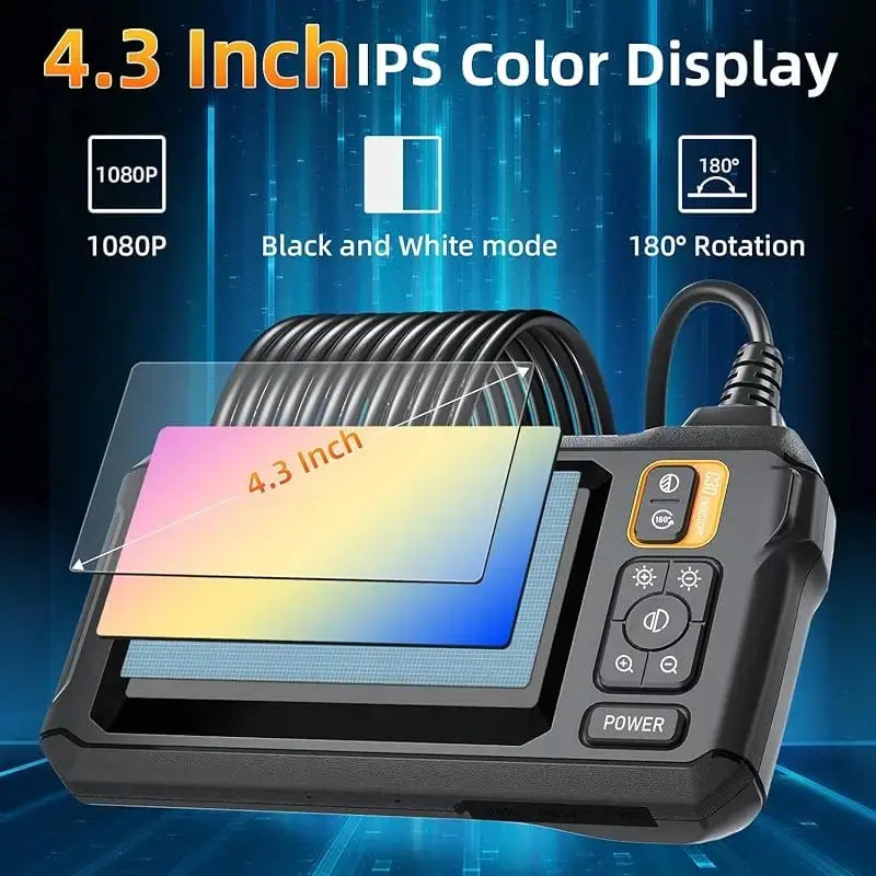 4.3-inch IPS screen