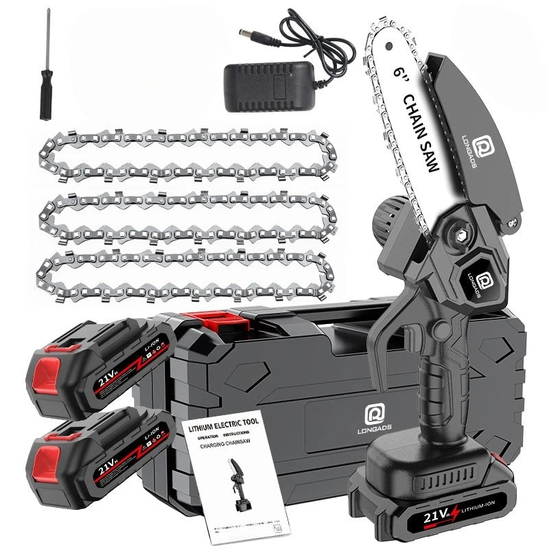 VELRIK TrimSaw 6-inch cordless mini chainsaw — photo 3