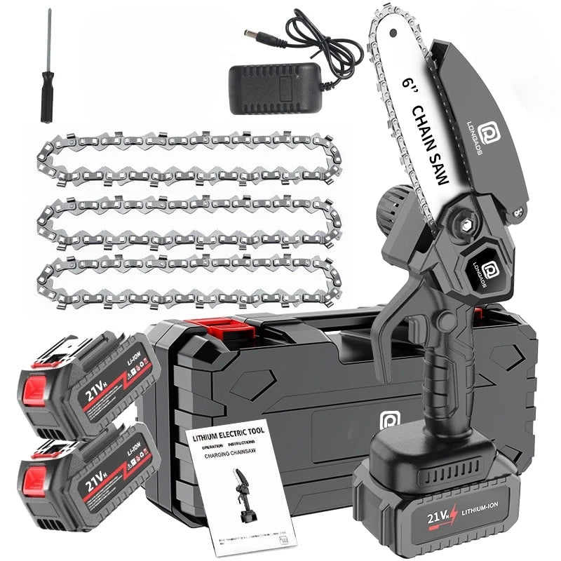 VELRIK TrimSaw 6-inch cordless mini chainsaw — photo 1