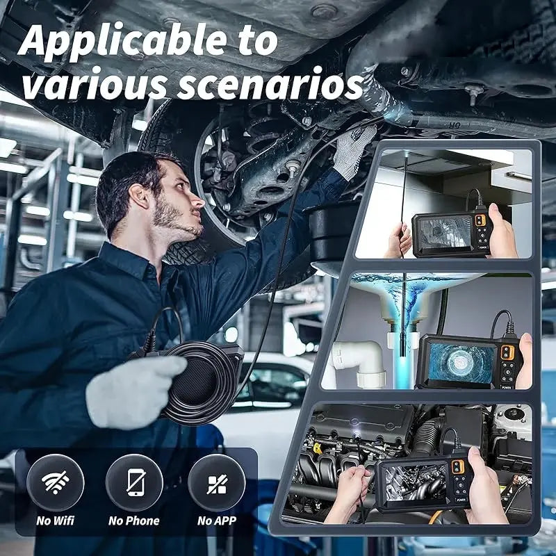 Inspecting machines