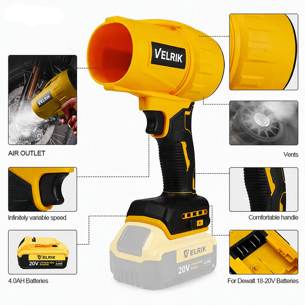 VELRIK GaleForce brushless handheld jet blower — photo 2
